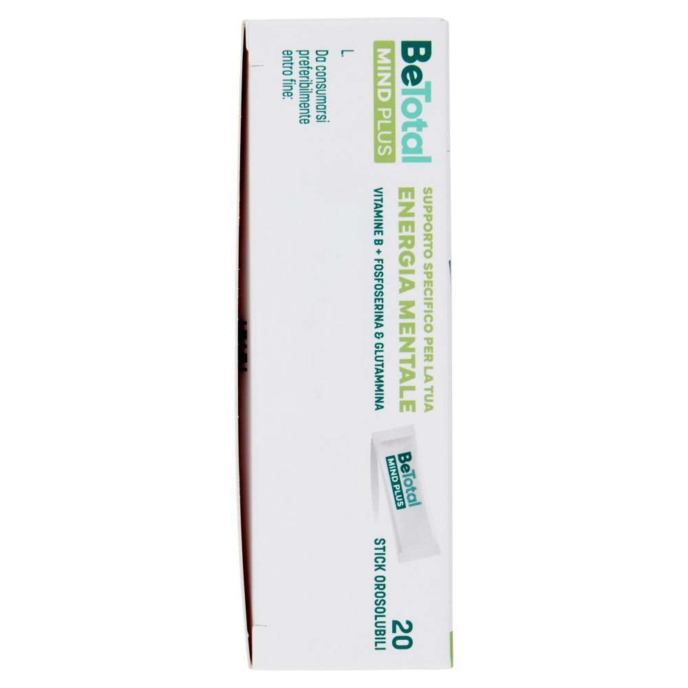 BeTotal Mind Plus Vitamina B Supporto per Stanchezza e Concentrazione Adulti e Bambini 6+ 20 Bst 50g