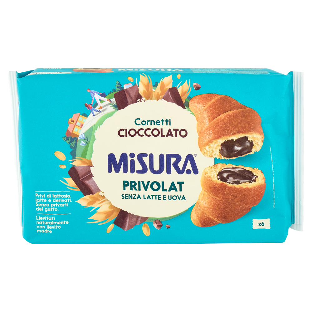 Misura Privolat 6 Cornetti Cioccolato 298 g