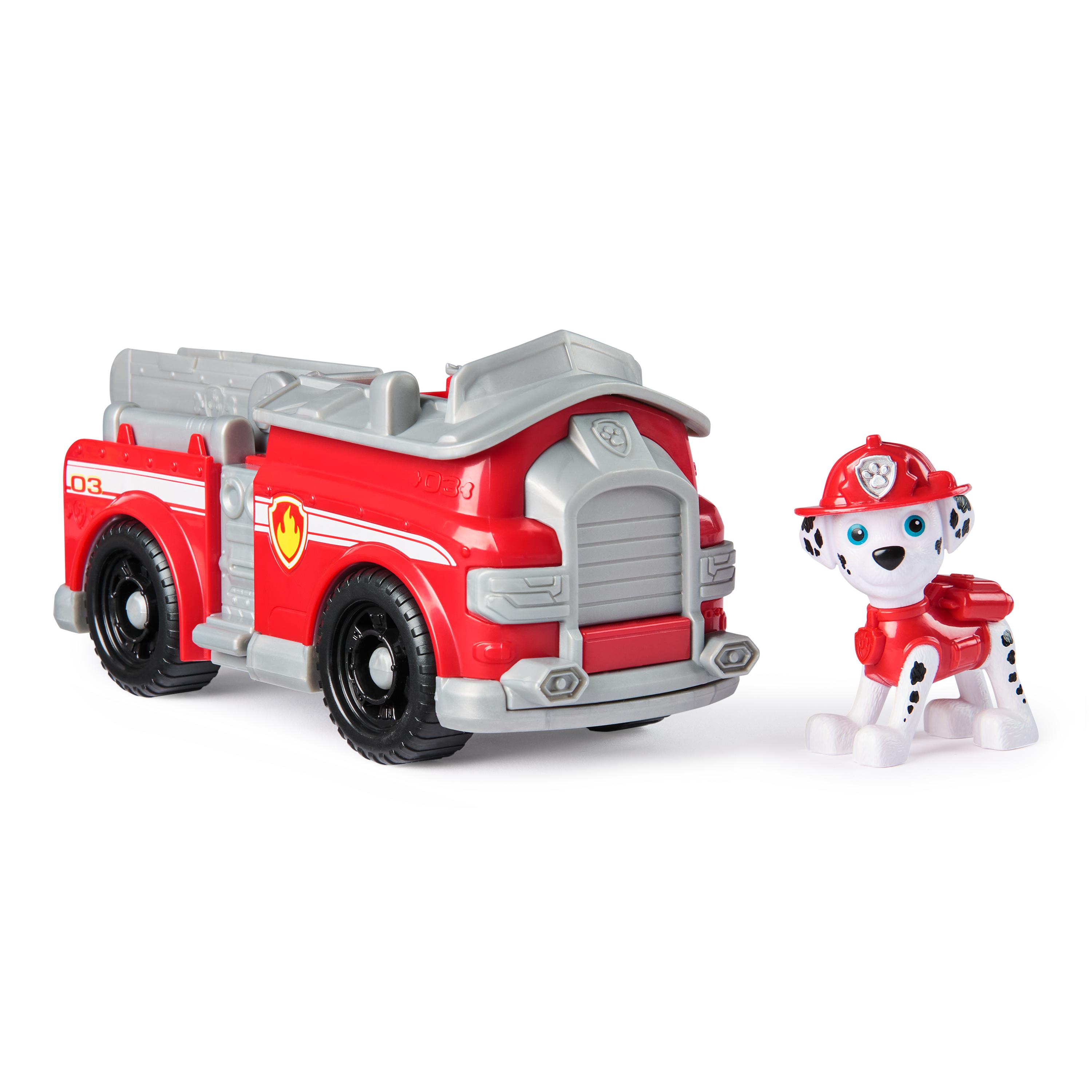 PAW Patrol , Veicolo Ruspa di Rubble, 1 Personaggio di Rubble Incluso, dai 3 Anni