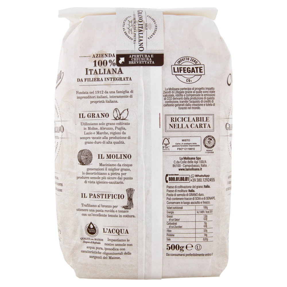 La Molisana 28 Fusilli 500 g