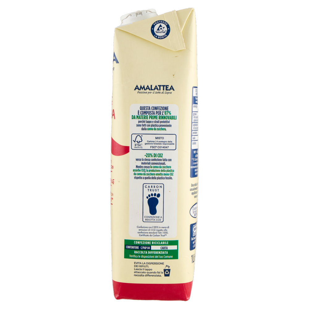 Amalattea Latte di Capra Parzialmente Scremato 1 Litro