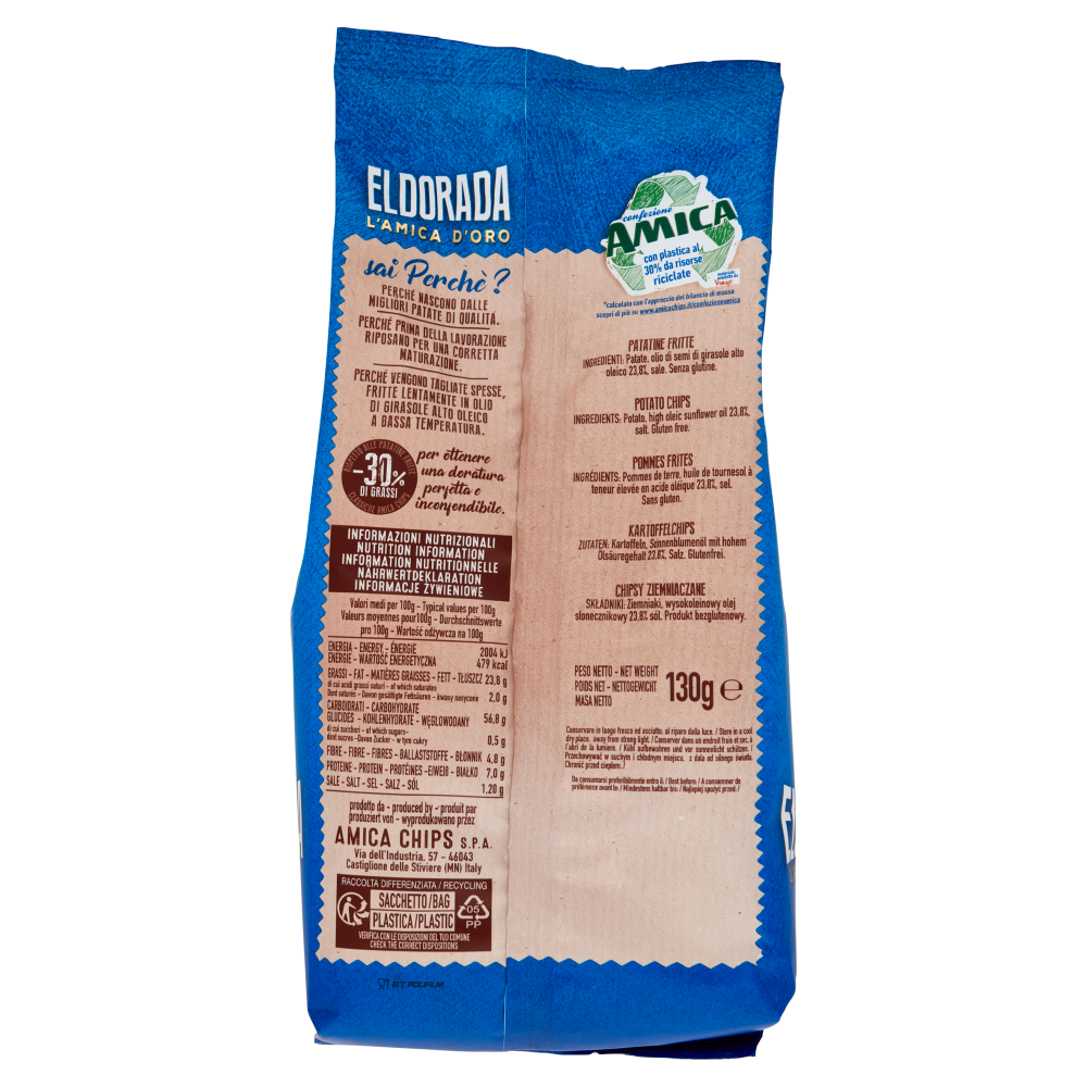 Amica Chips Eldorada Tradizionale 130 g