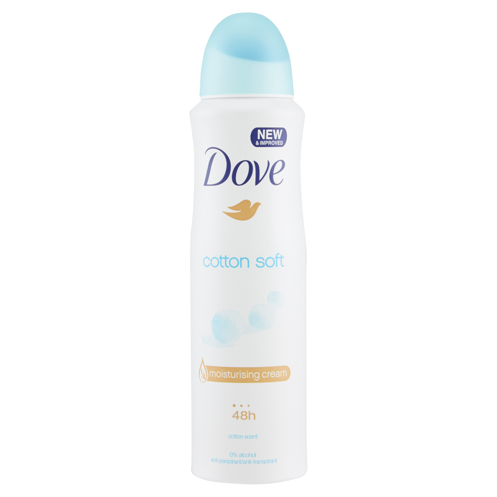 Dove Deodorante cotton soft spray 150 ml