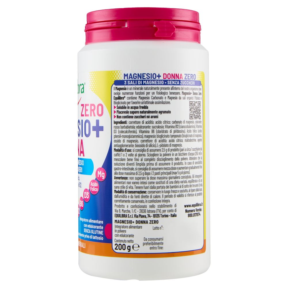 Equilibra Magnesio+ Donna Zero 200 g