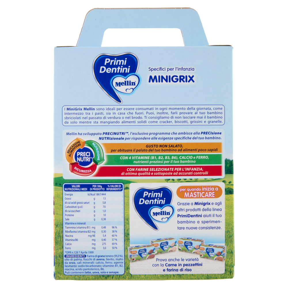 MELLIN Primi Dentini MiniGrix 180 g