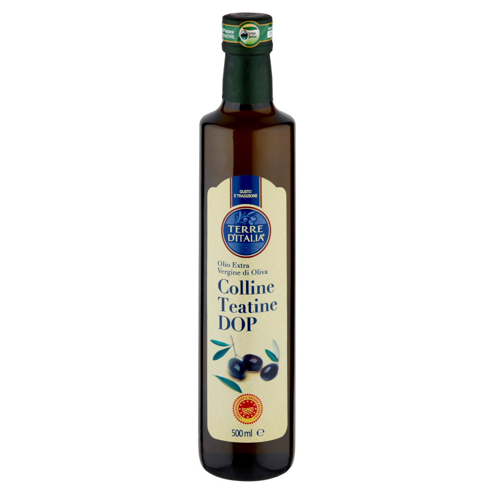 Terre d'Italia Olio Extra Vergine di Oliva Colline Teatine DOP 500 ml