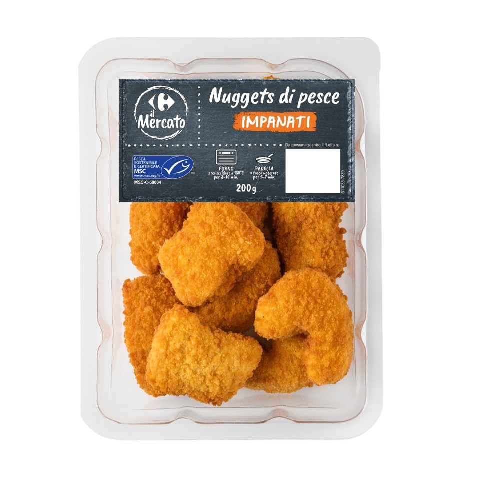 Nuggets di Merluzzo Impanato Il Mercato Carrefour