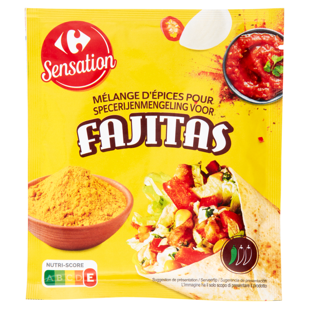 Carrefour Sensation Mélange d'Éspices pour Fajitas 30 g