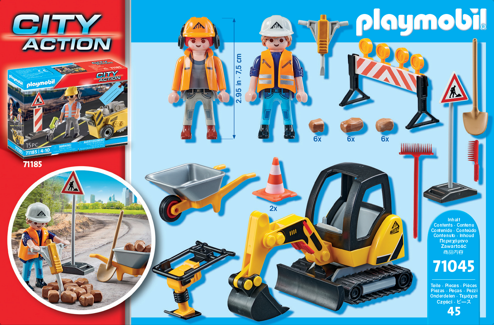 Playmobil City Action 71045 set da gioco