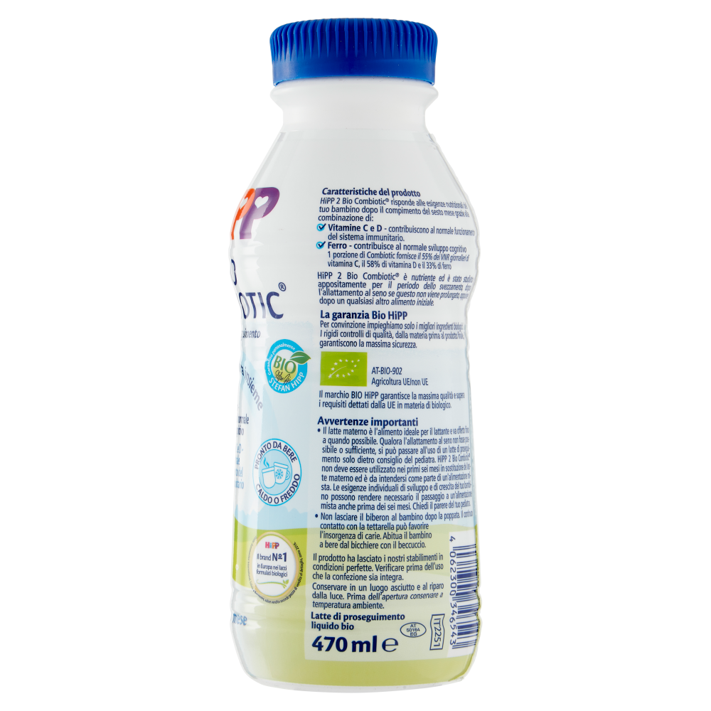 HiPP Bio Combiotic Latte di proseguimento 2 470 ml