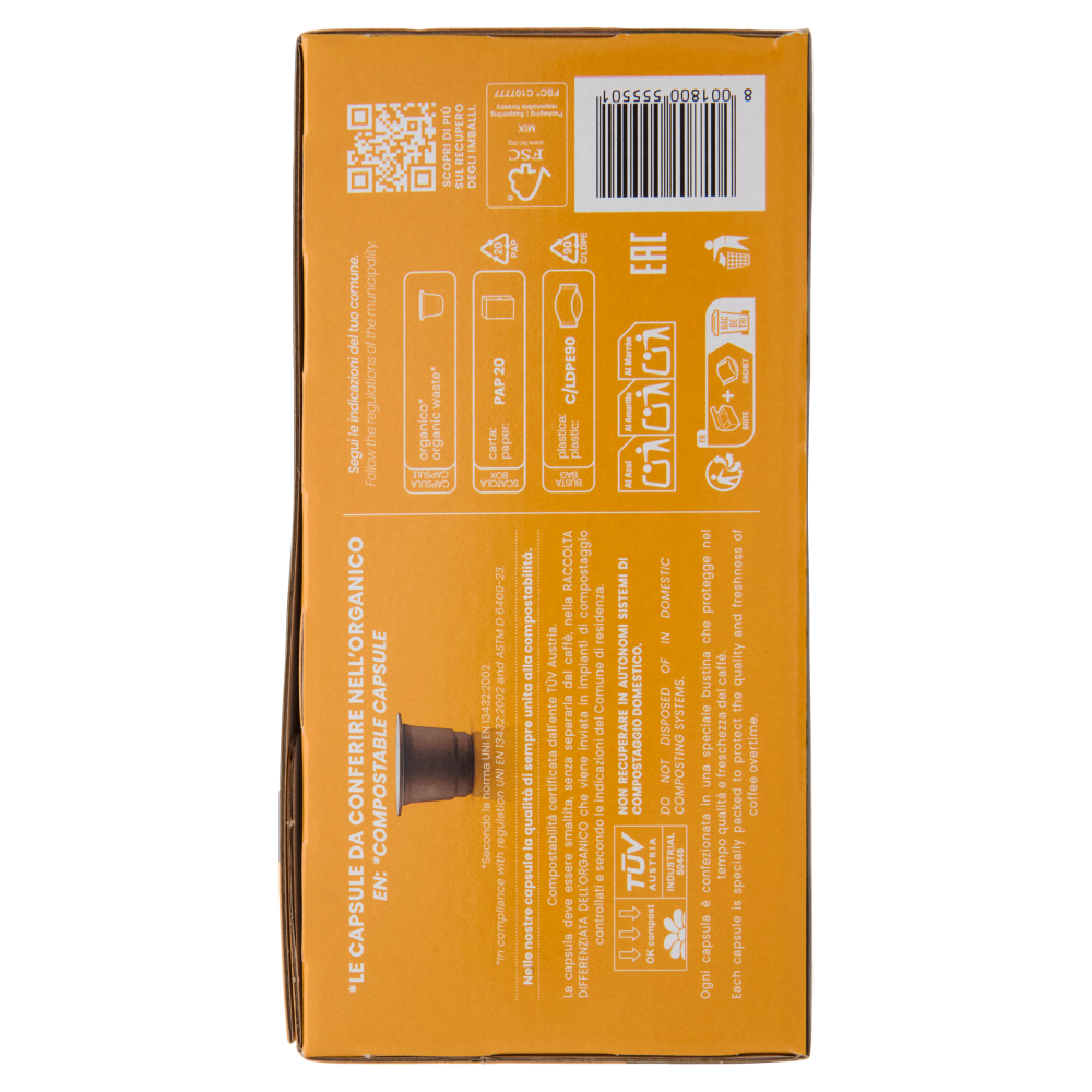 Caffè Vergnano 1882 Napoli Capsule Compatibili Nespresso* 50 x 5 g