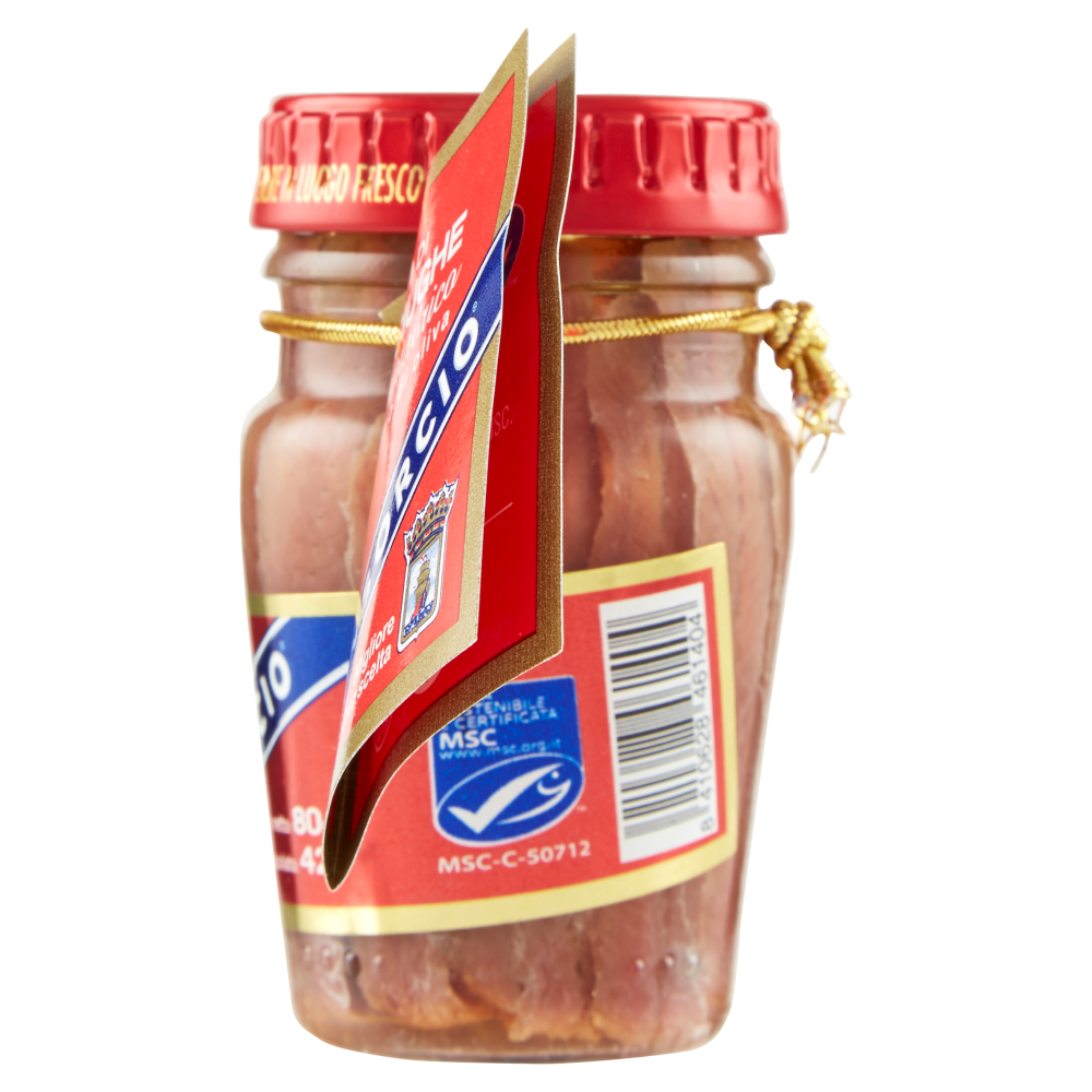 Consorcio Filetti di Acciughe del Cantabrico in olio di oliva 80 g