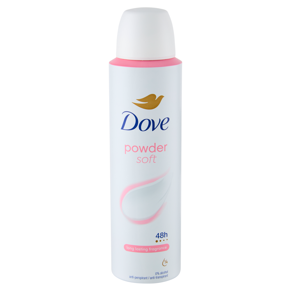 Dove powder soft anti-perspirant 150 ml