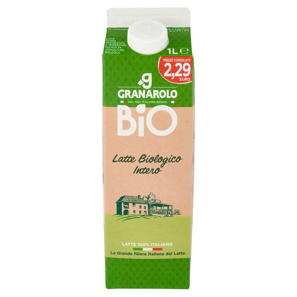 Granarolo Bio Latte Biologico Intero 1 L