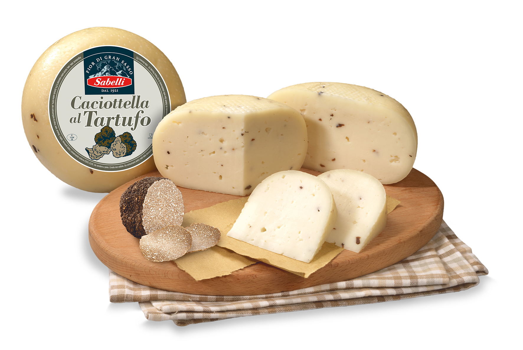 Caciotta piccola al tartufo
