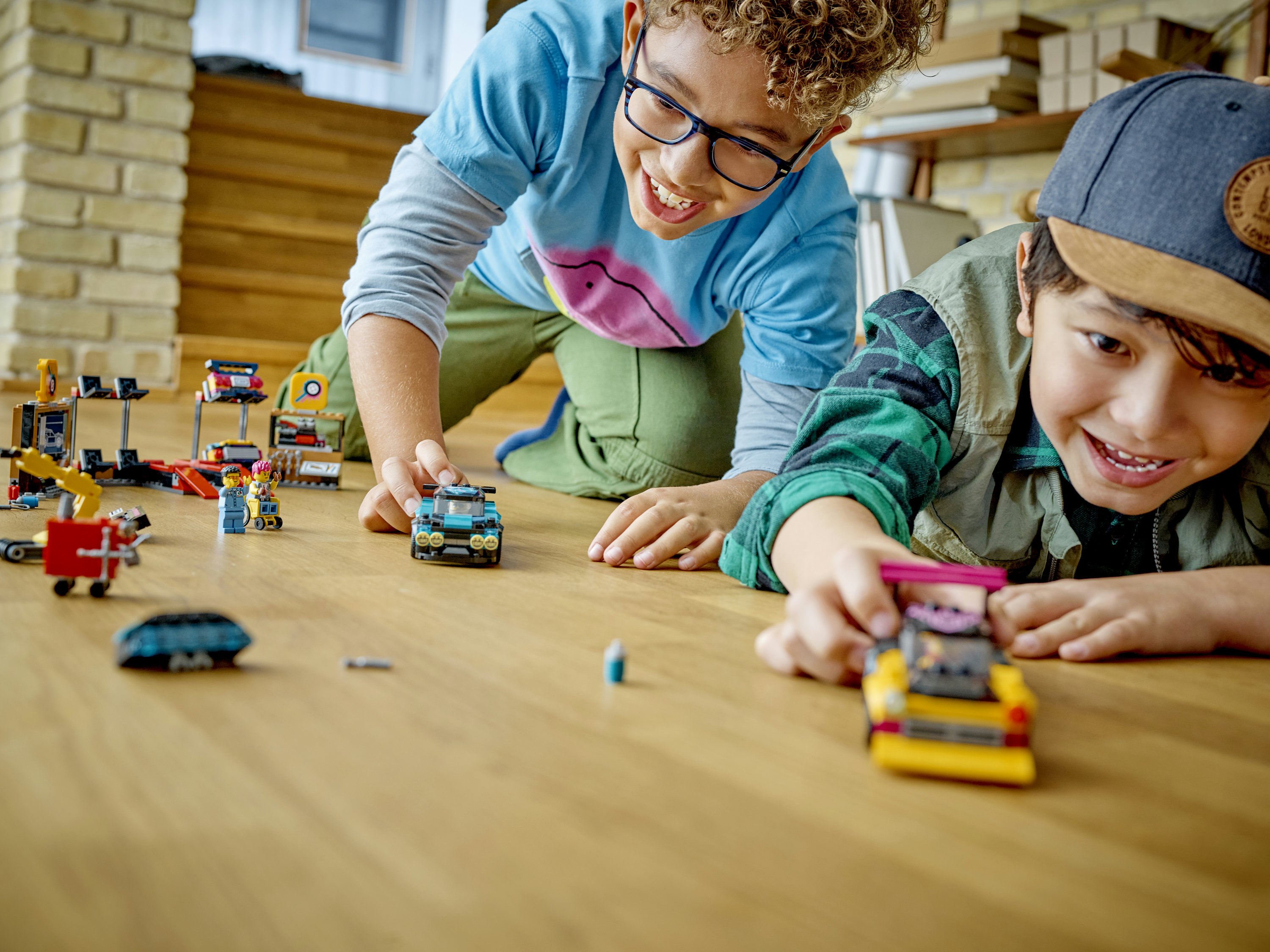 LEGO City Garage auto personalizzato