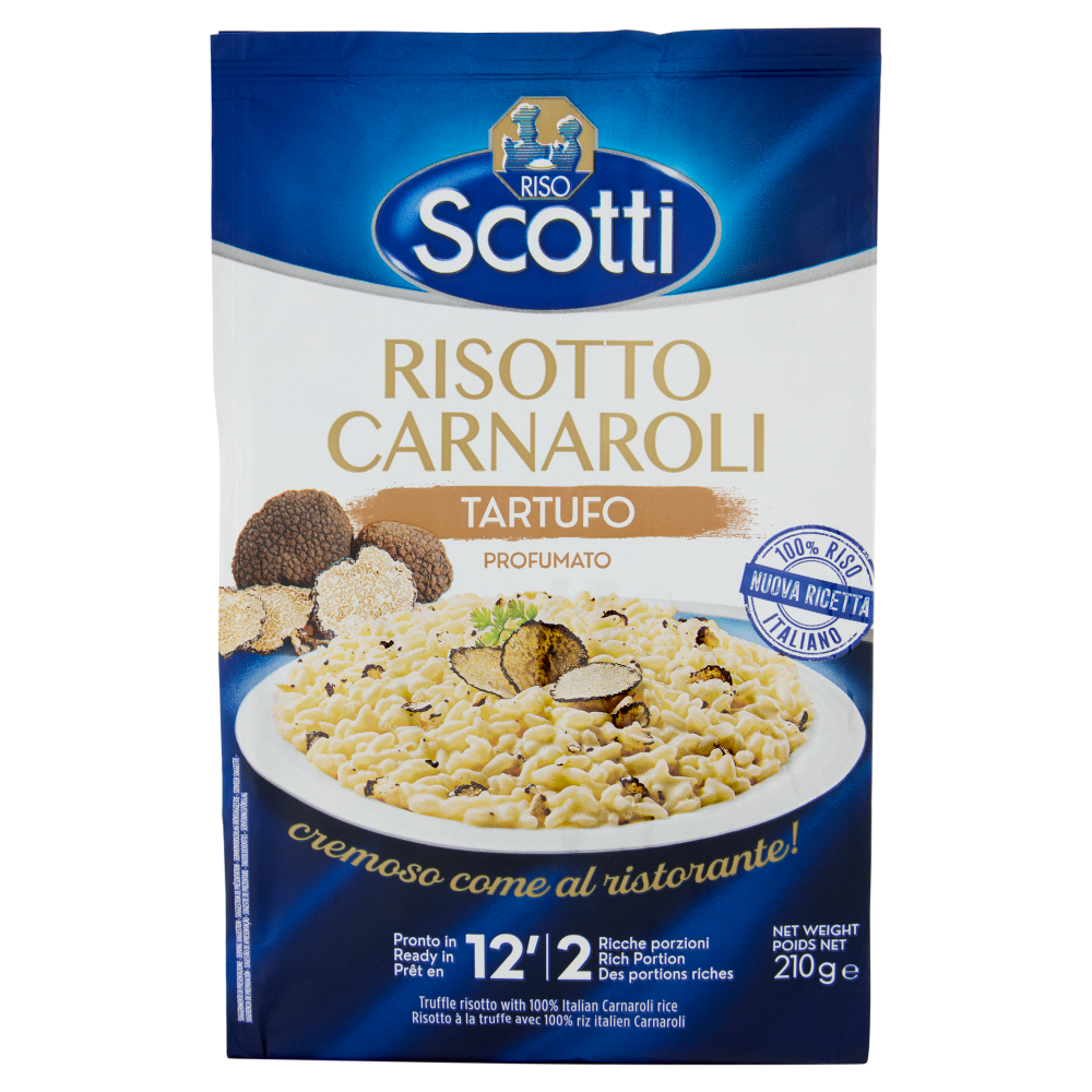 Riso Scotti Risotto Carnaroli Tartufo Profumato 210 g