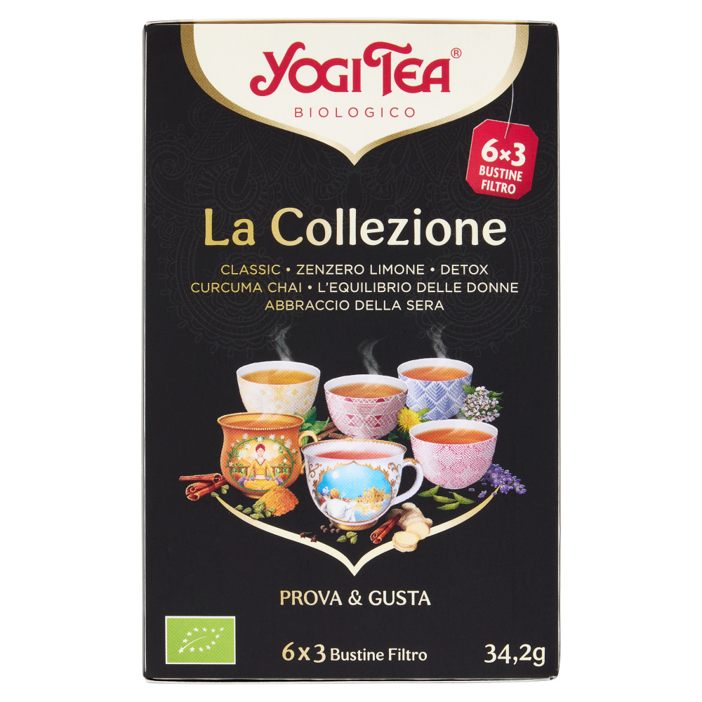 Yogi Tea La Collezione Bio - 6 gusti - 34,2g