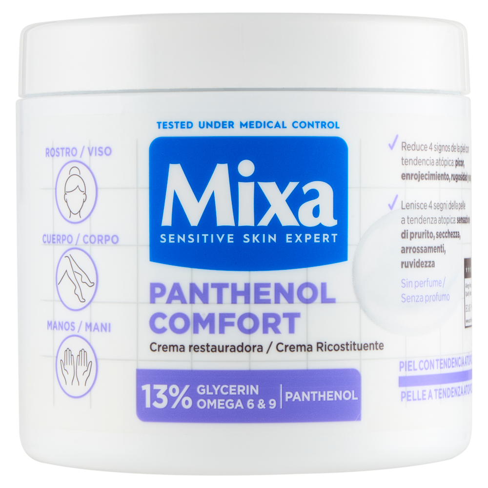 Mixa Panthenol Comfort Crema Ricostituente 400 ml