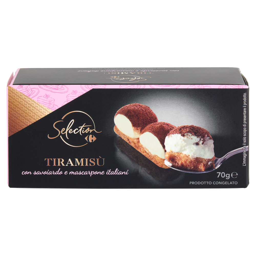 Carrefour Selection Tiramisù Prodotto Congelato 70 g
