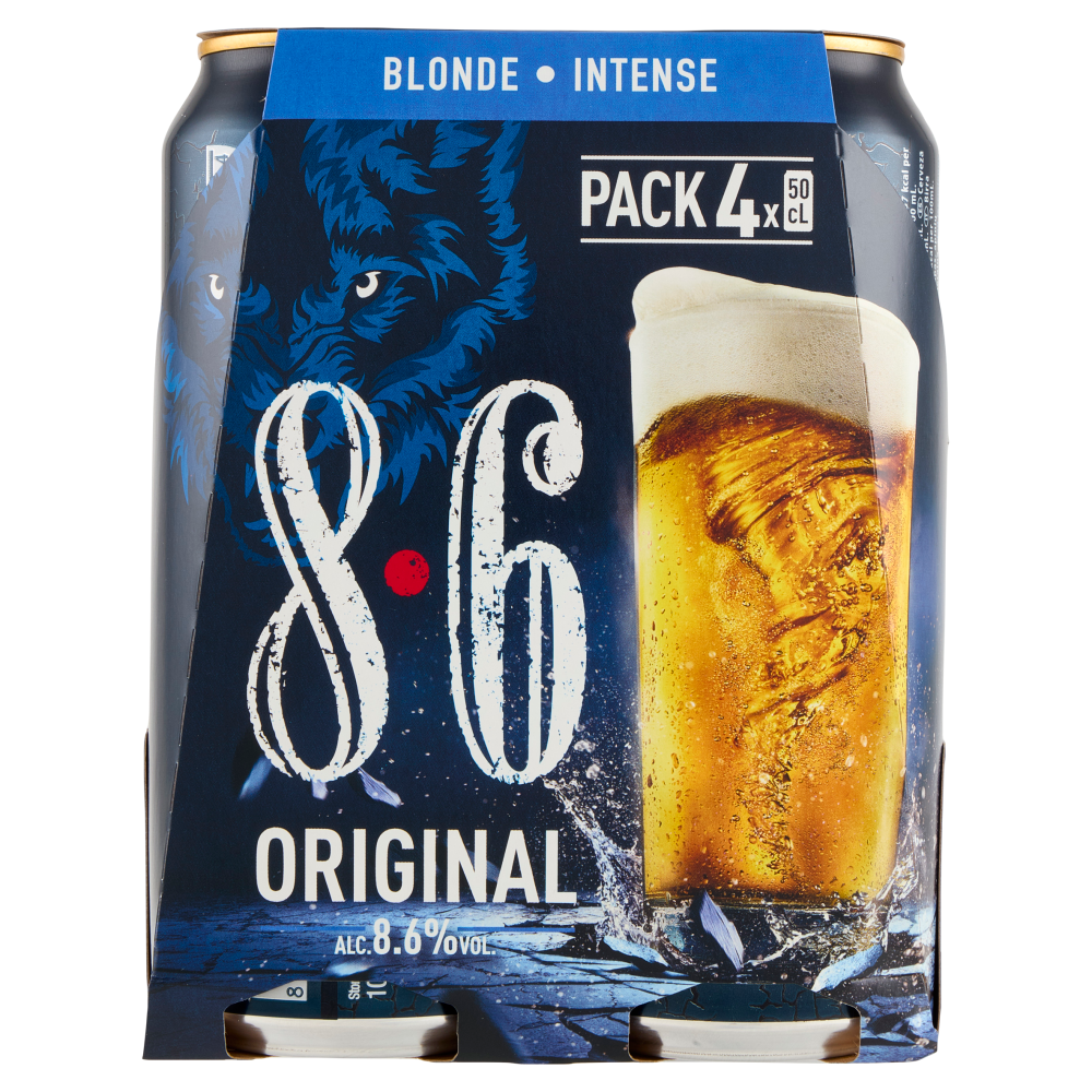 8.6 Original 4 x 50 cL