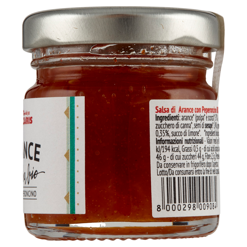 Lazzaris Arance salsa bio con Peperoncino 40 g