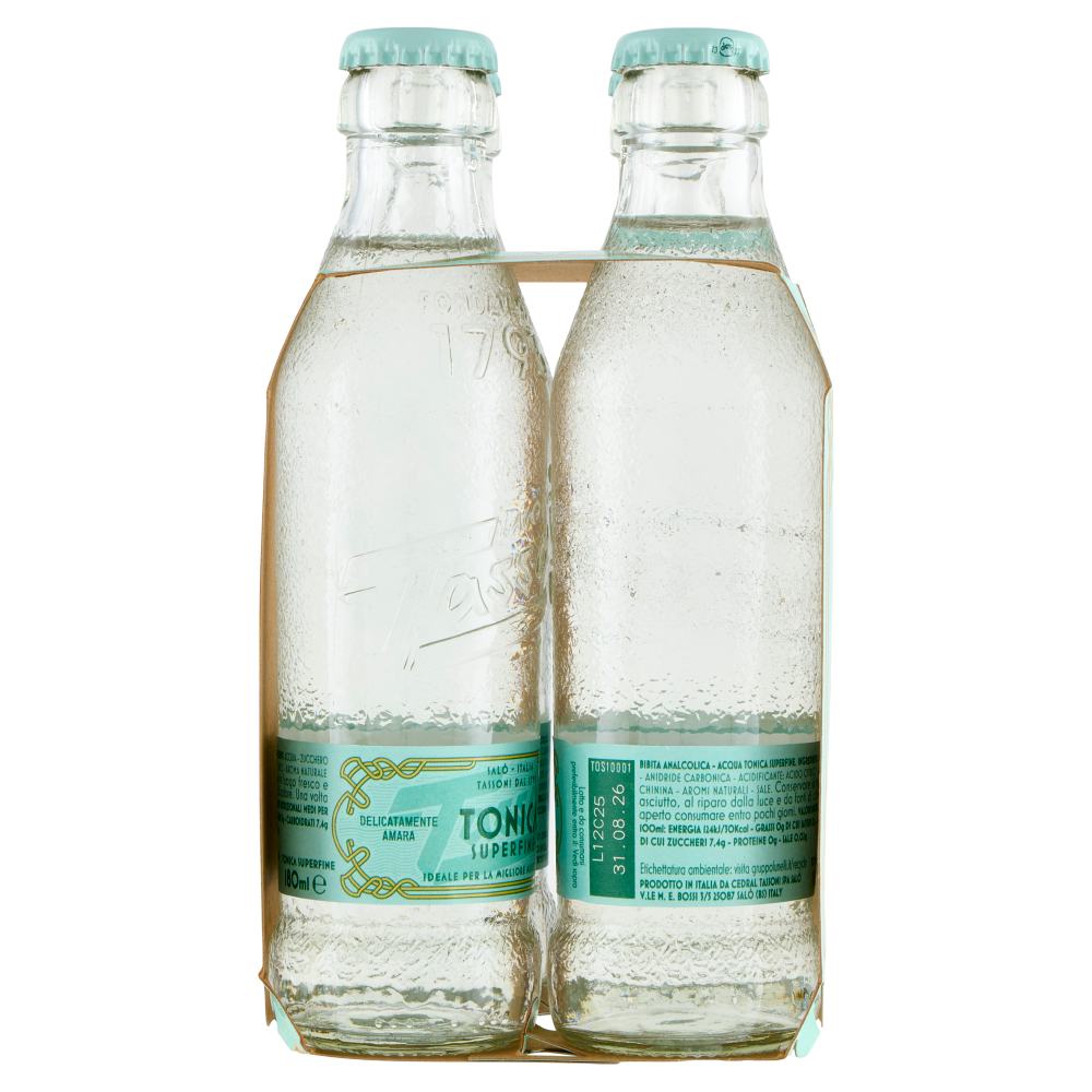 Tassoni Tonica Superfine 4 x 180 ml