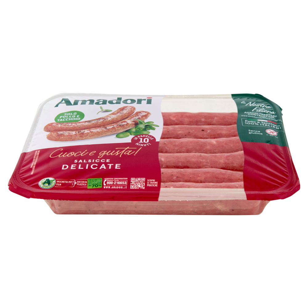 Amadori Salsicce Delicate 0,400 kg