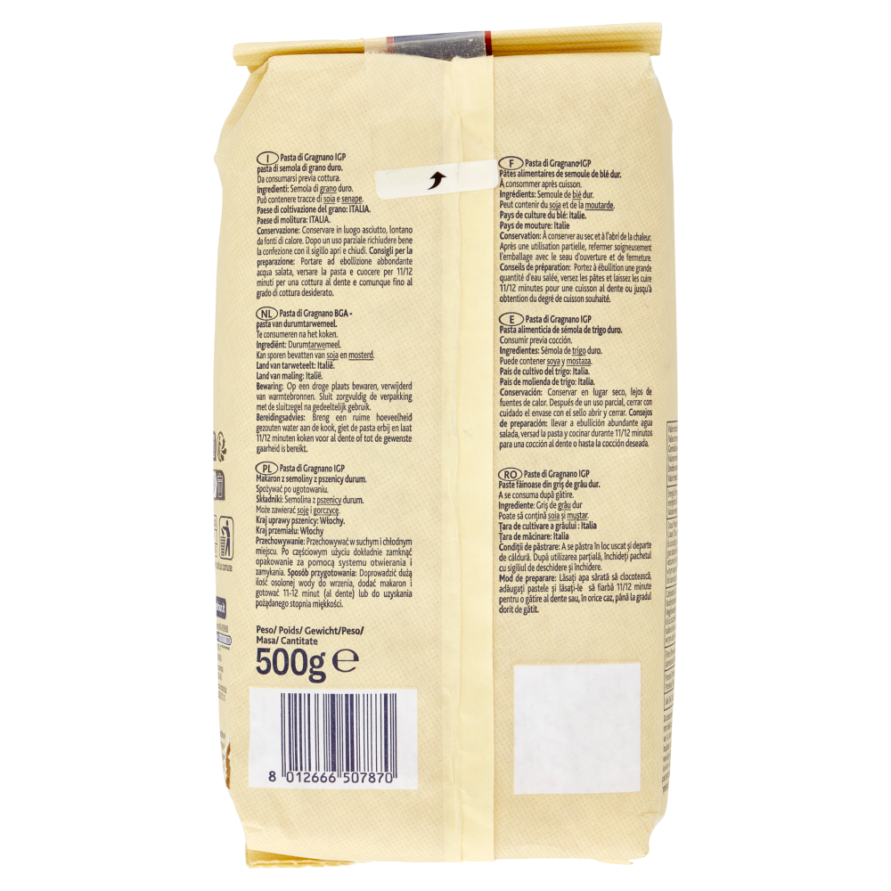 Terre d'Italia Pasta di Gragnano IGP Penne rigate 500 g