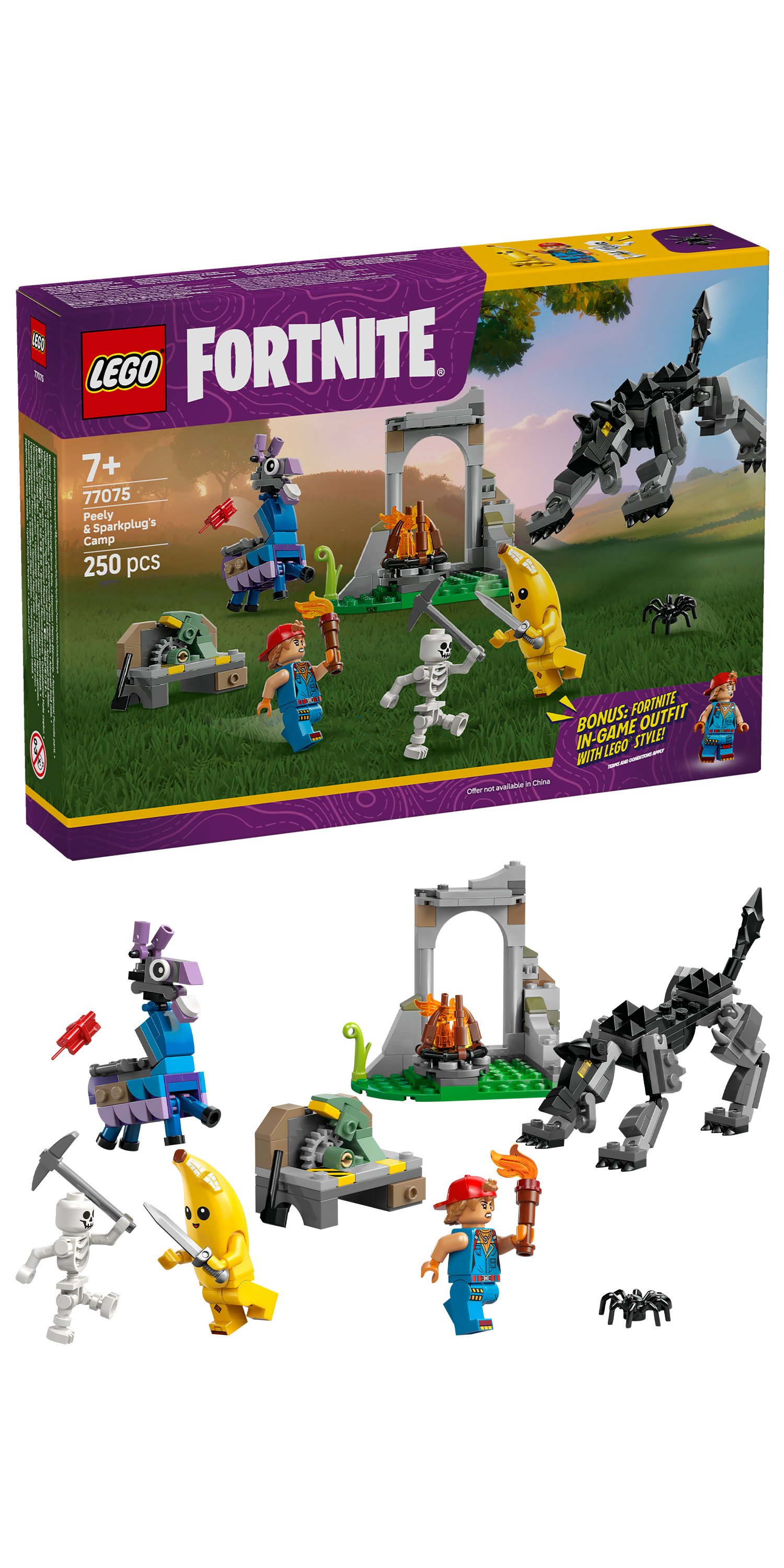 LEGO Fortnite Campo di Bananita e Starter