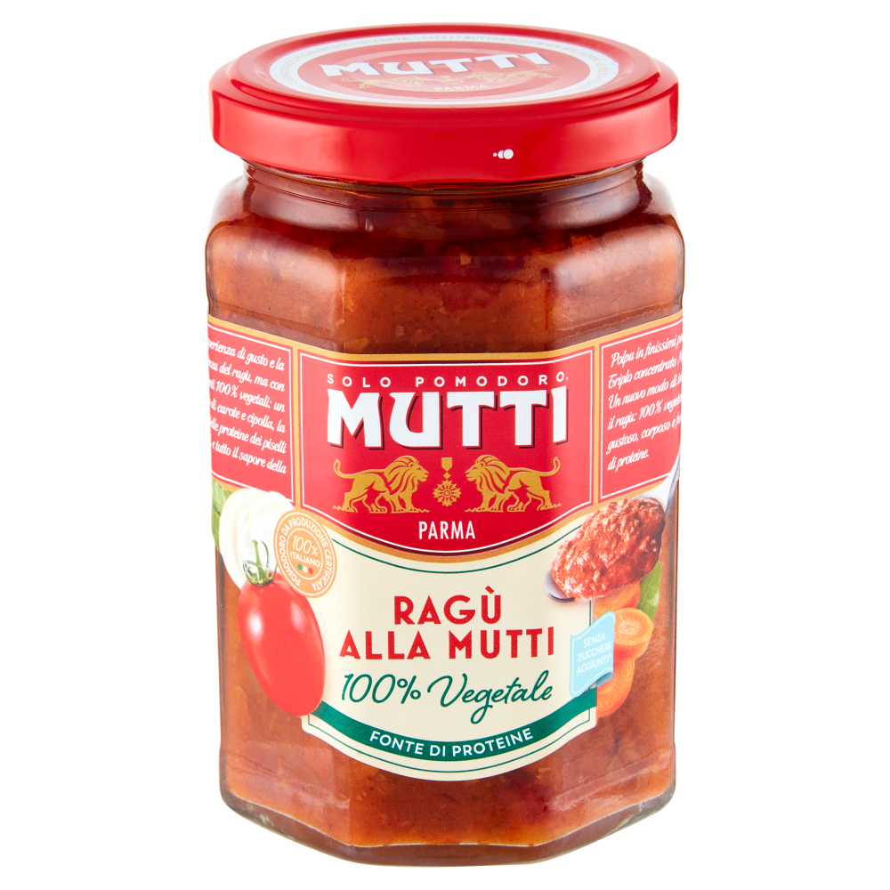 Mutti Ragù alla Mutti 100% Vegetale 280 g