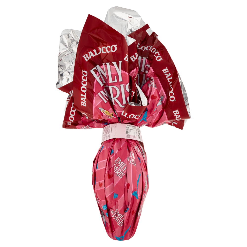 Balocco Uovo Cioccolato Finissimo al Latte Emily in Paris 320 g