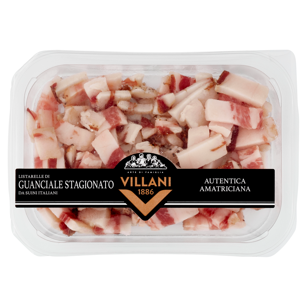 Villani Listarelle di Guanciale Stagionato 120 g