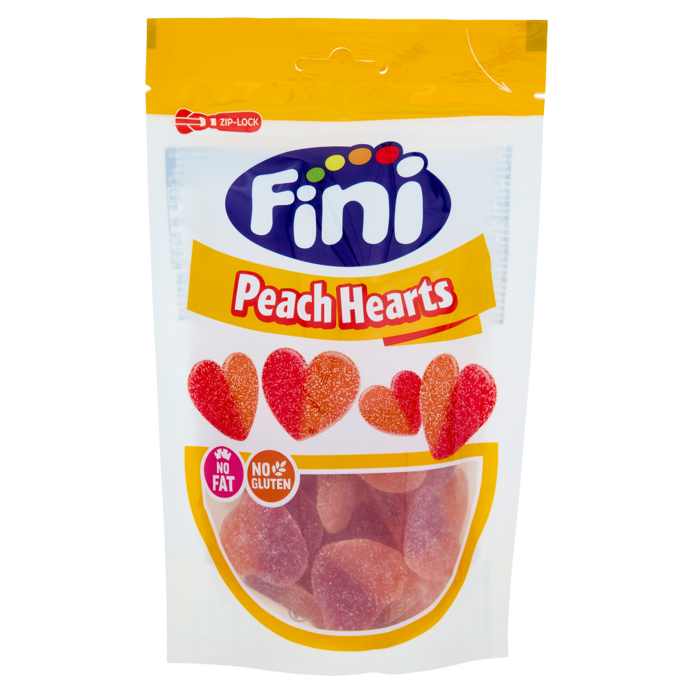 Fini Peach Hearths 150 g