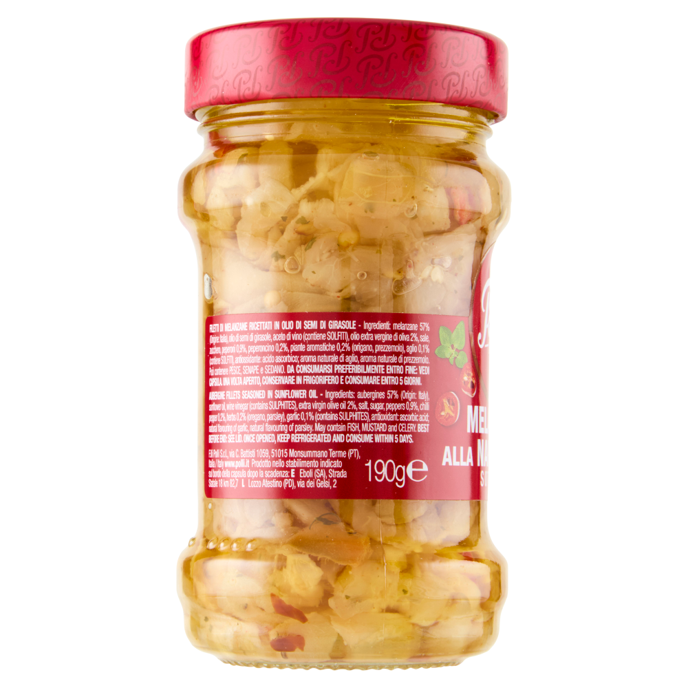 Polli Melanzane alla Napoletana Sottolio 190 g