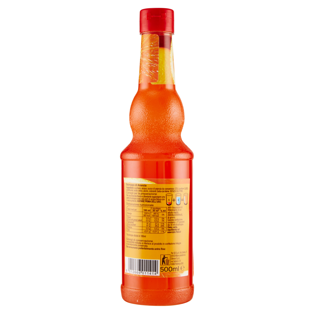 Carrefour Sciroppo di Arancia 500 ml