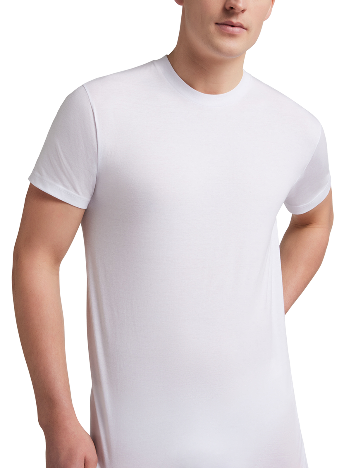 Liabel Maglia uomo girocollo bianco – Taglia VI