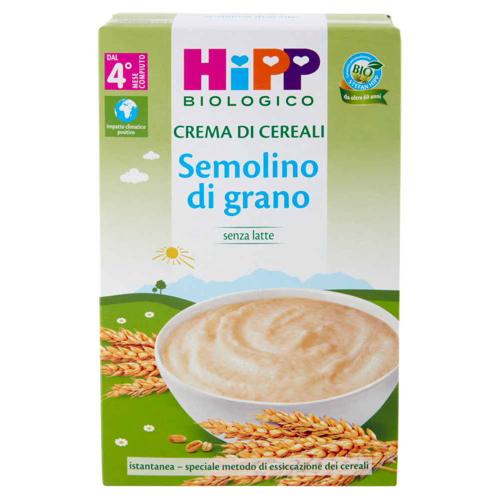 HiPP Biologico Crema di Cereali Semolino di grano 200 g