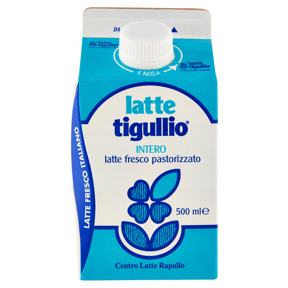 latte tigullio latte fresco pastorizzato Intero 500 ml