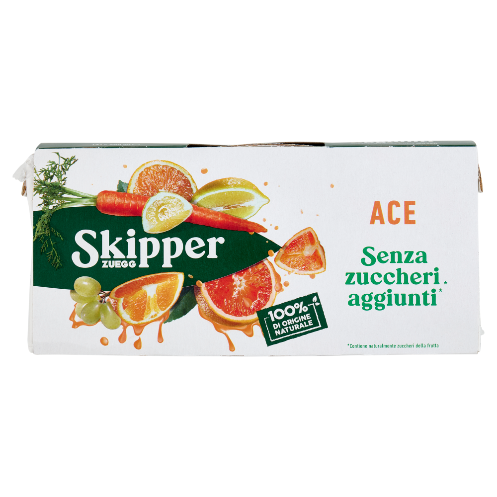 Zuegg Skipper ACE Senza zuccheri aggiunti* 3 x 200 ml