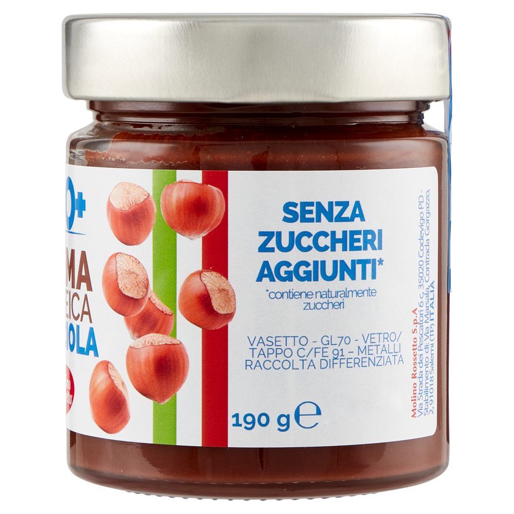 Molino Rossetto Pro+ Crema Proteica Nocciola 190 g