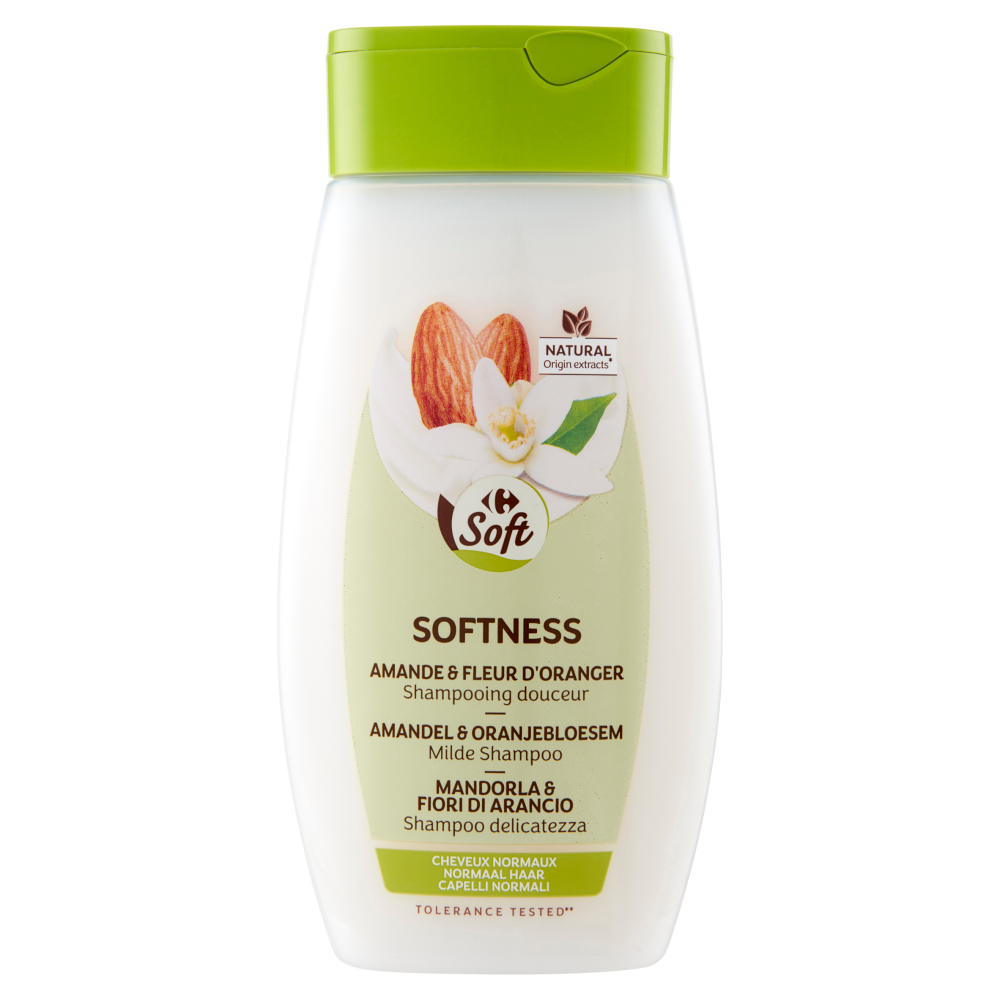 Carrefour Soft Softness Mandorla & Fiori di Aarancio Shampoo delicatezza 250 ml