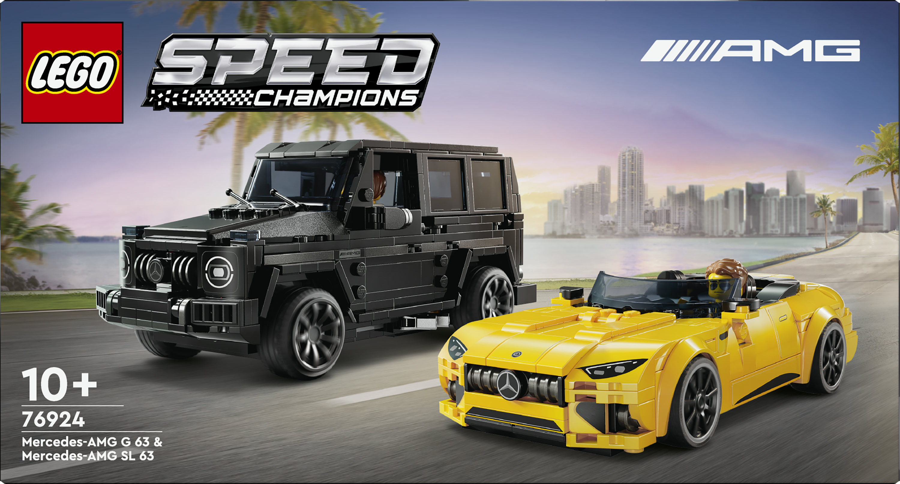 LEGO Speed Champions Mercedes-AMG G 63 e Mercedes-AMG SL 63