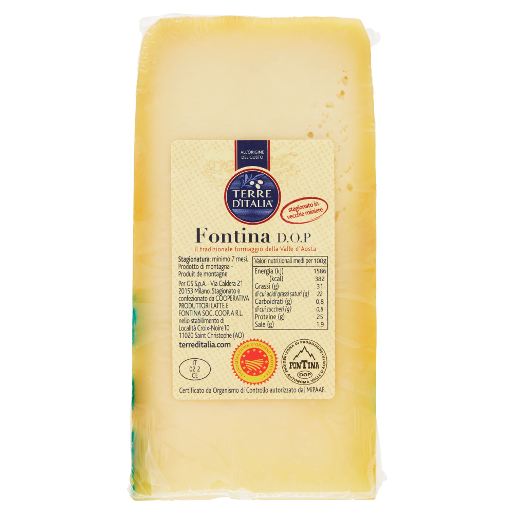 Terre d'Italia Fontina D.O.P.