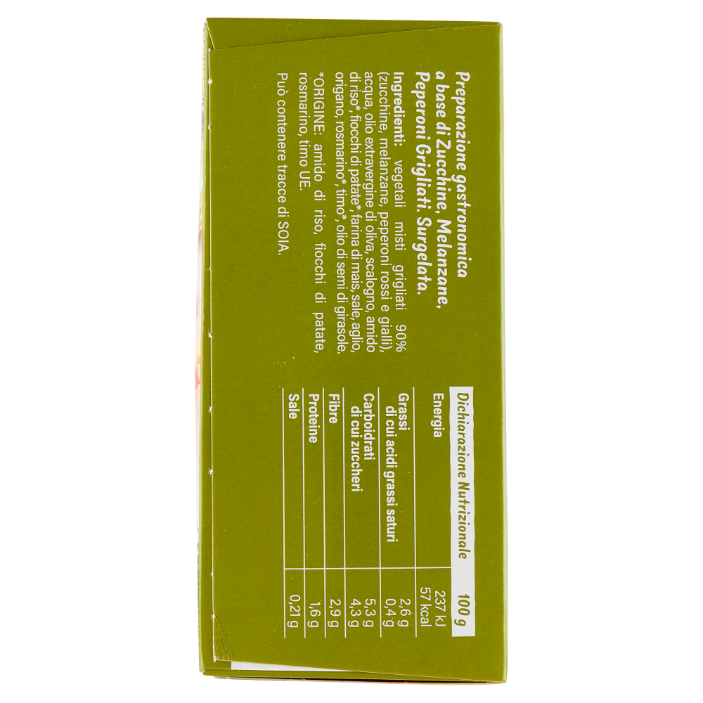 Orogel Crea Tu Mix di peperoni, zucchine e melanzane grigliate Surgelati 320 g