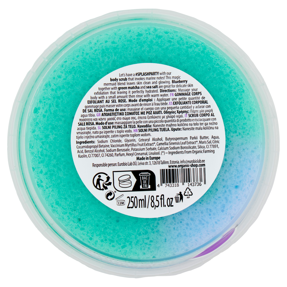 Skin Super Good Exfoliating Pink Salt Body Scrub Mermaid Beauty 250 ml