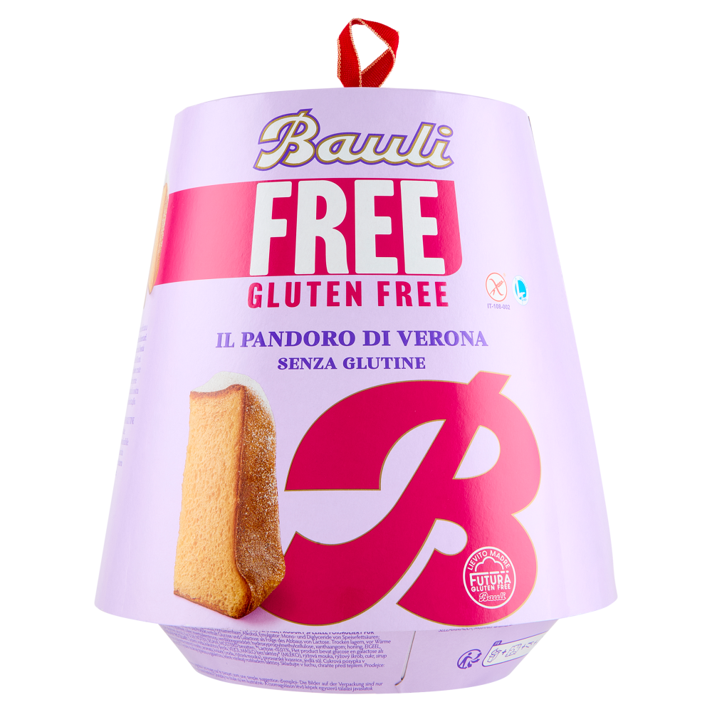 Bauli Free Gluten Free il Pandoro di Verona Senza Glutine 500 g