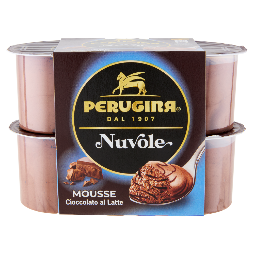 PERUGINA Nuvole Mousse Cioccolato al Latte 4x60g