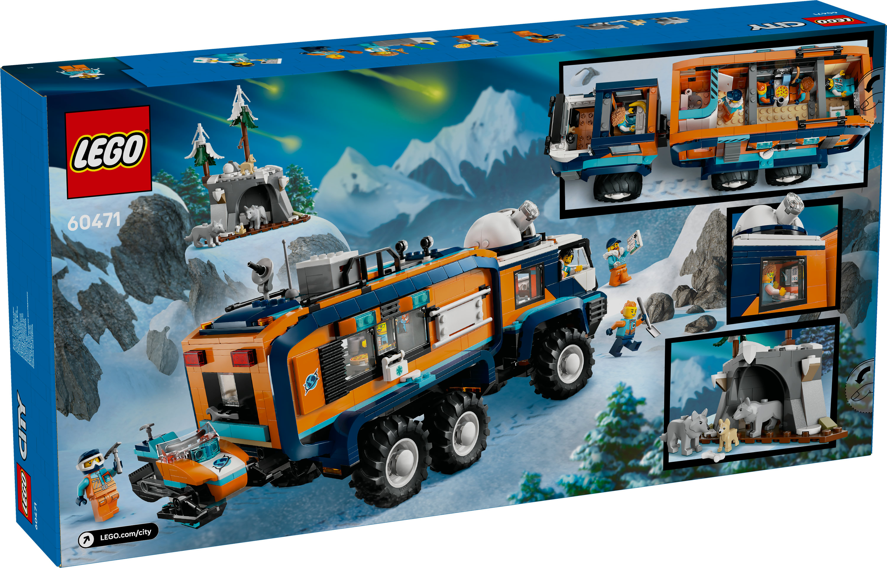 LEGO City Grande camion artico con laboratorio