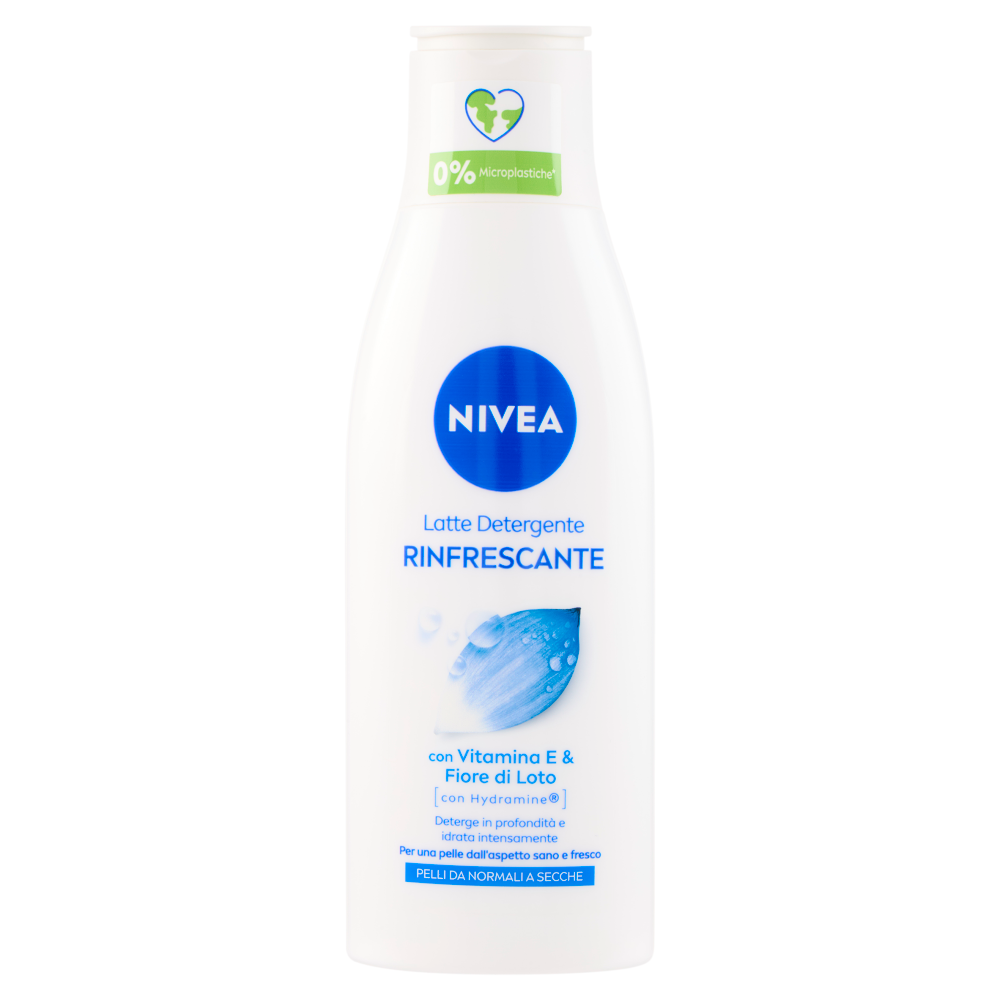 Nivea Latte Detergente Rinfrescante Pelli da Normali a Secche 200 ml